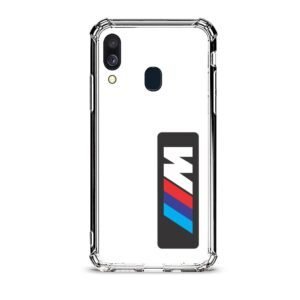 BMW M θήκη διάφανη & σχέδιο  d1123 γιά Galaxy A40