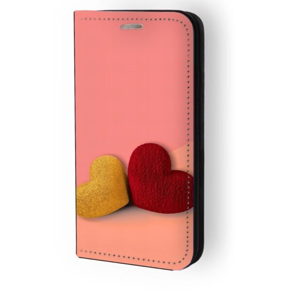 Θήκη book με σχέδιο hearts 91863 για iPhone 12/12 Pro