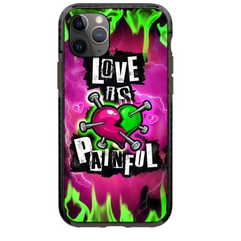 Love is painful θήκη κινητού 91713 γιά iPhone 11 Pro