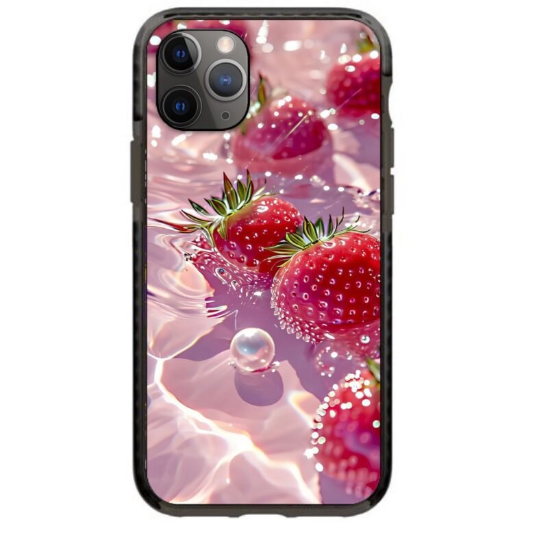 Wet strawberries θήκη κινητού 91754 γιά iPhone 11 Pro