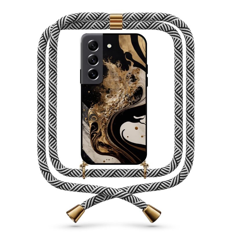 Abstract θήκη με κορδόνι & σχέδιο 9761 για  Galaxy S21