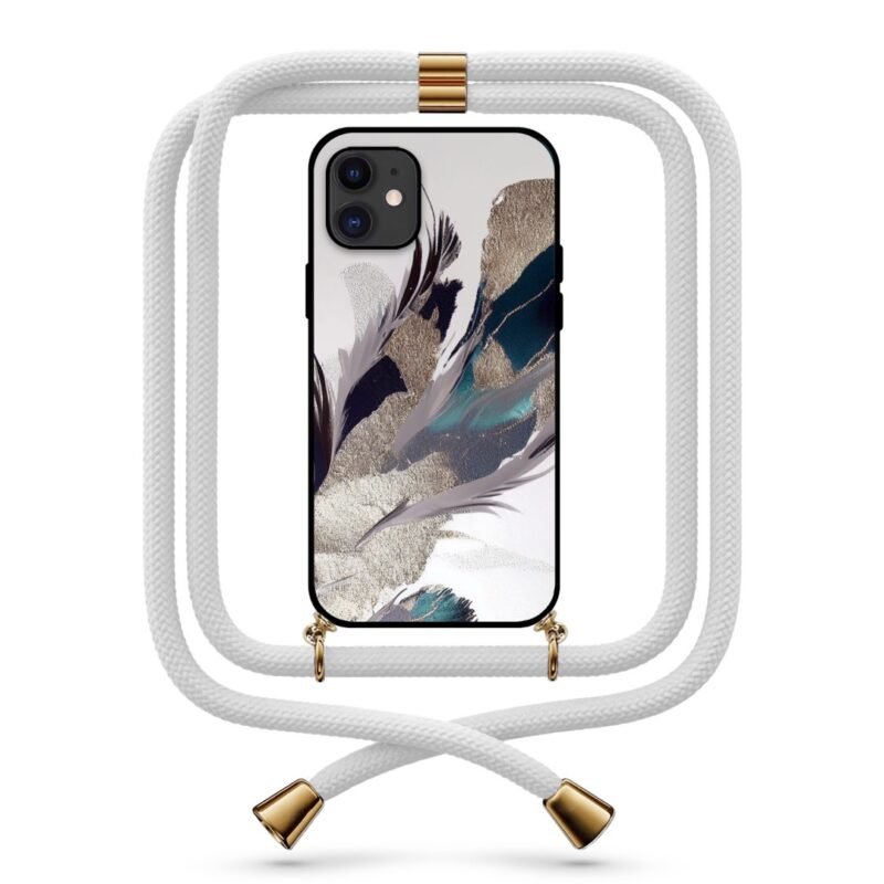 Abstract θήκη κινητού με κορδόνι 9716 γιά iPhone 12