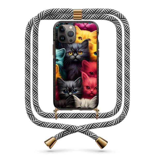 Cats θήκη κινητού με κορδόνι 9800 γιά iPhone 13 Pro Max