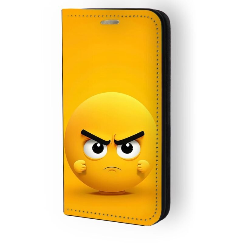 Θήκη book με σχέδιο angry face 91872 για iPhone 11 Pro Max