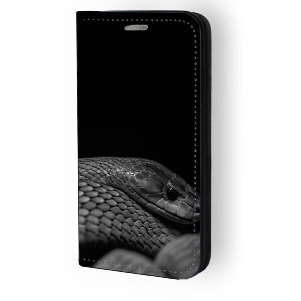 Θήκη book με σχέδιο snake 91878 για iPhone 12/12 Pro