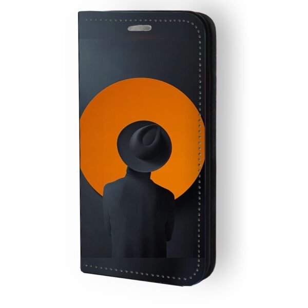 Θήκη book με σχέδιο man with hat 91880 για iPhone 12/12 Pro