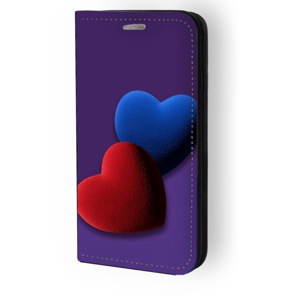 Θήκη book με σχέδιο hearts 91882 για iPhone 12/12 Pro