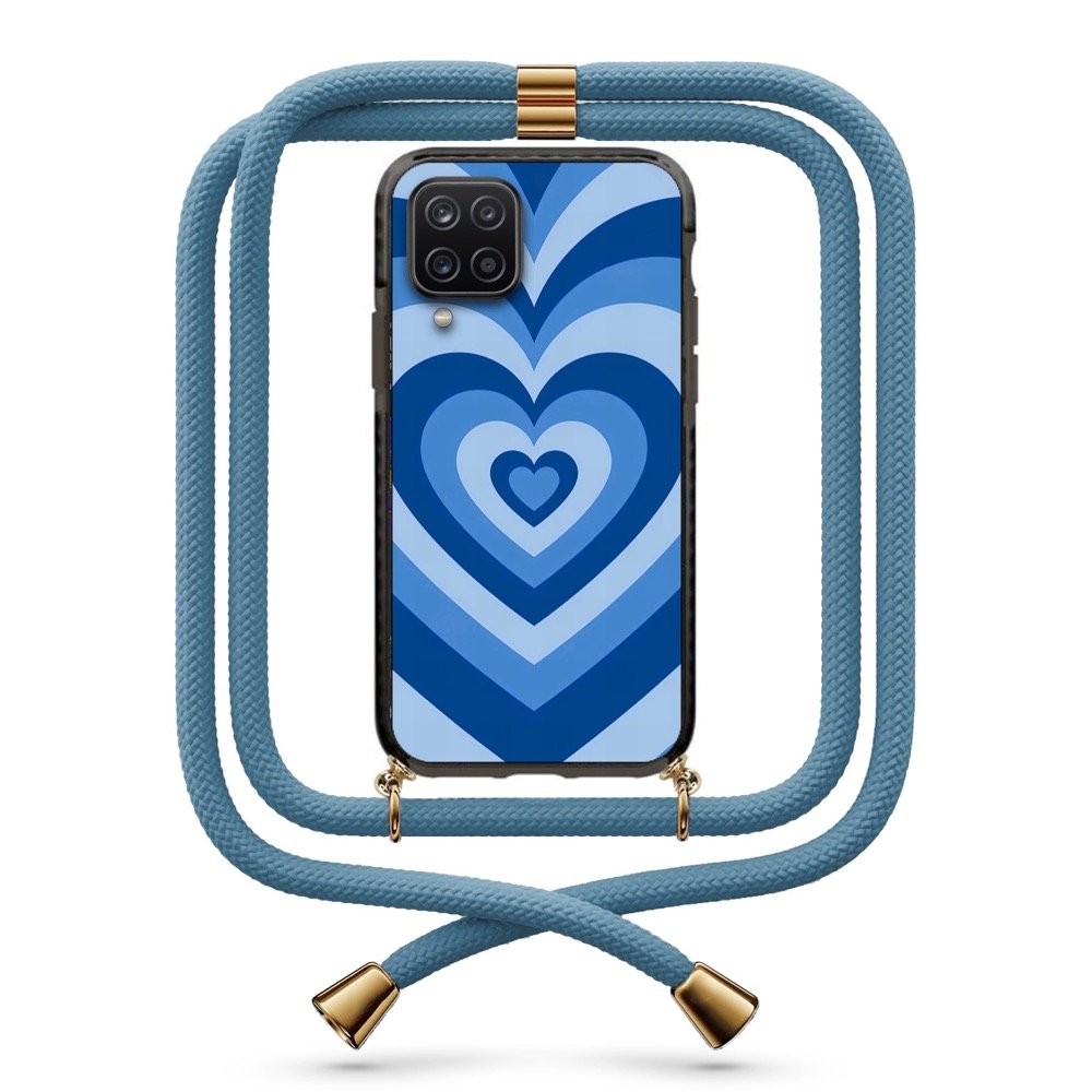 Heart illusion θήκη με κορδόνι & σχέδιο 9907 για Galaxy A12