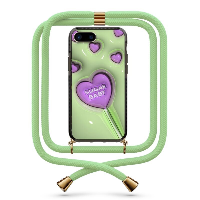 Sugar baby θήκη κινητού με κορδόνι 9815 γιά iPhone 7 Plus /8 Plus