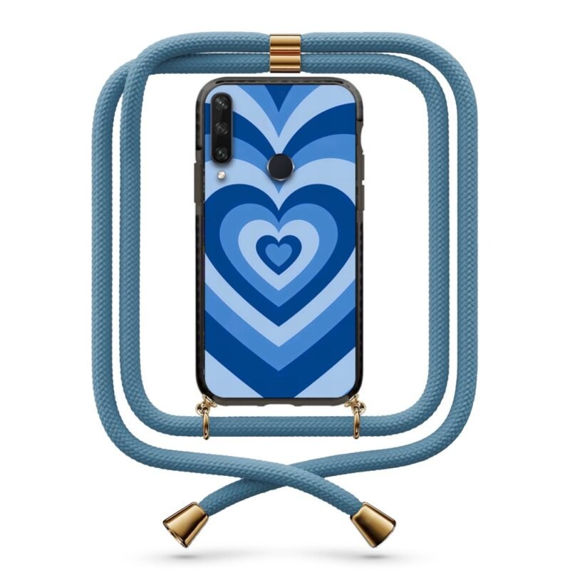 Heart illusion θήκη με κορδόνι & σχέδιο 9907 για Huawei Y6P 2020