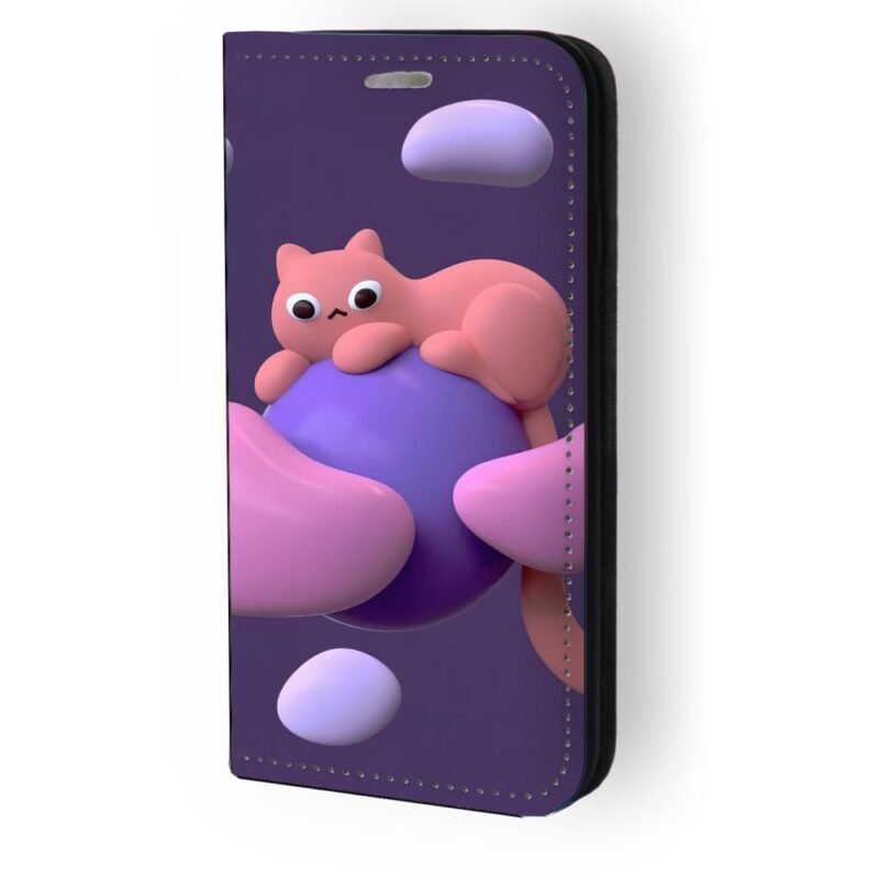 Θήκη book με σχέδιο cloud cat 91887 για iPhone 11 Pro Max