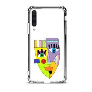 Shape face θήκη διάφανη & σχέδιο  d1027 γιά Galaxy A50s