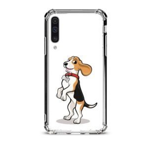 Playful dog θήκη διάφανη & σχέδιο  d1034 γιά Galaxy A50s