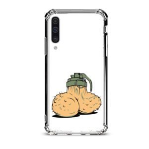 Bomb θήκη διάφανη & σχέδιο  d1056 γιά Galaxy A50s