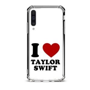 Love Swift Taylor θήκη διάφανη & σχέδιο  d1067 γιά Galaxy A50s
