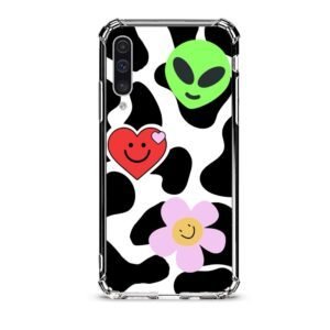 Smiley faces θήκη διάφανη & σχέδιο  d1073 γιά Galaxy A50s
