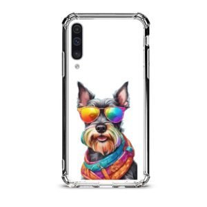 Sunglasses dog θήκη διάφανη & σχέδιο  d1080 γιά Galaxy A50s