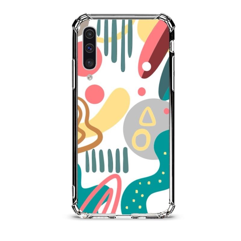 Shapes θήκη διάφανη & σχέδιο  d1083 γιά Galaxy A50s