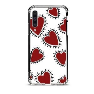 Hearts θήκη διάφανη & σχέδιο  d1086 γιά Galaxy A50s