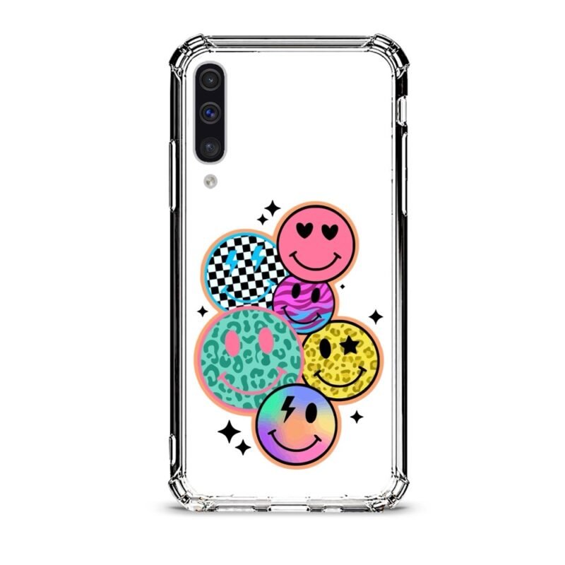 Smilies θήκη διάφανη & σχέδιο  d1096 γιά Galaxy A50s
