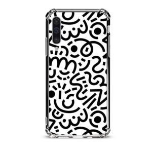 Abstract pattern θήκη διάφανη & σχέδιο  d1101 γιά Galaxy A50s
