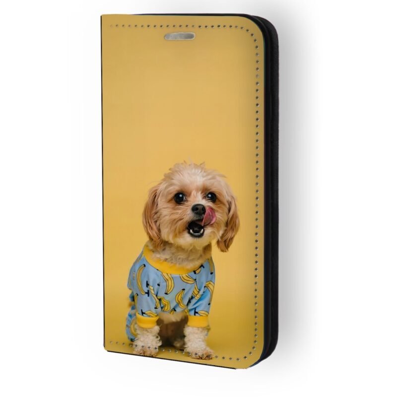 Θήκη book με σχέδιο dressed dog 91906 για  Galaxy A71