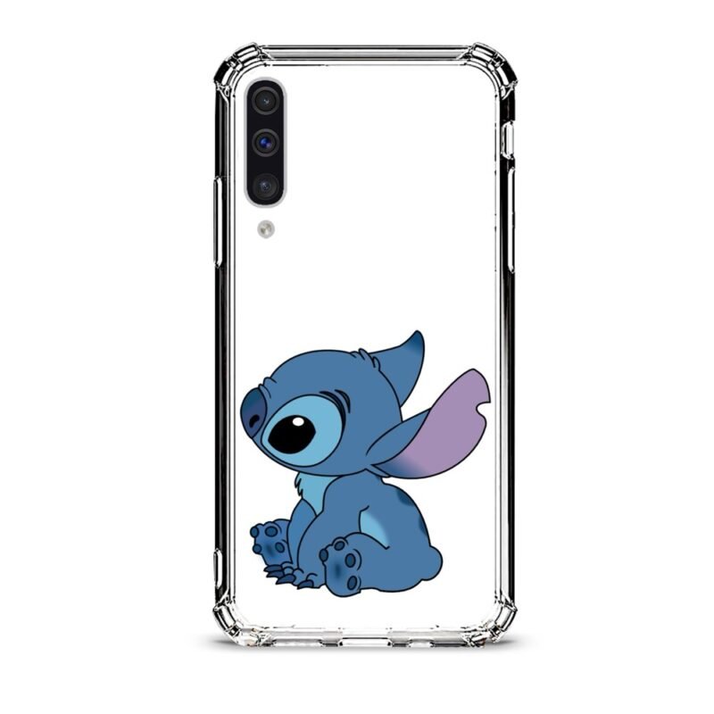 Stitch θήκη διάφανη & σχέδιο  d1111 γιά Galaxy A50s
