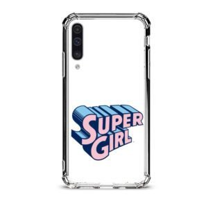 Super girl θήκη διάφανη & σχέδιο  d1115 γιά Galaxy A50s