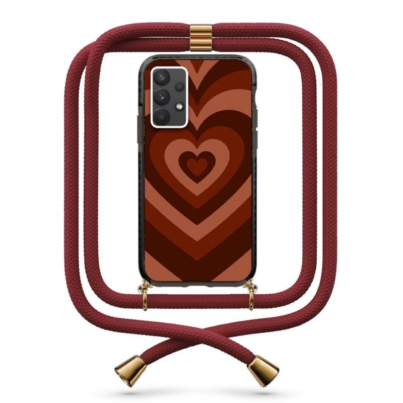 Heart illusion θήκη με κορδόνι & σχέδιο 9910 για Galaxy A32 4G