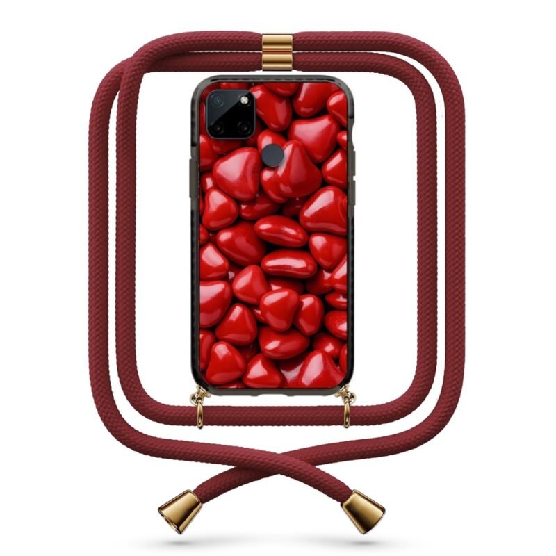 Candies θήκη με κορδόνι & σχέδιο 9912 για Realme C21Y