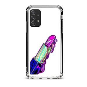 Lipstick θήκη διάφανη & σχέδιο  d1059 γιά Galaxy A52s