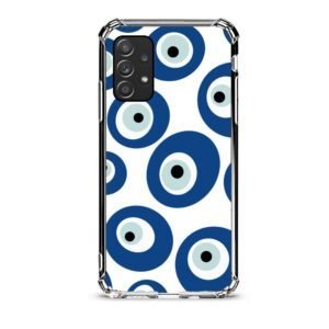 Evil eye θήκη διάφανη & σχέδιο  d1085 γιά Galaxy A52s
