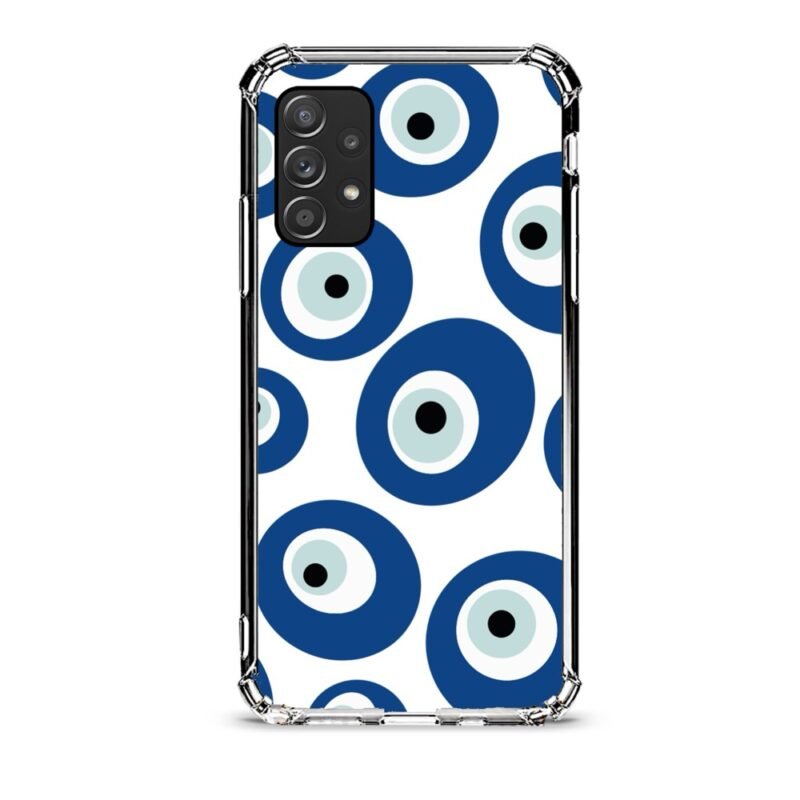 Evil eye θήκη διάφανη & σχέδιο  d1085 γιά Galaxy A52s