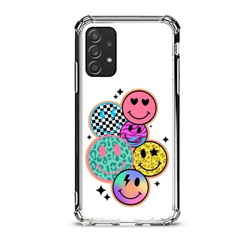 Smilies θήκη διάφανη & σχέδιο  d1096 γιά Galaxy A52s