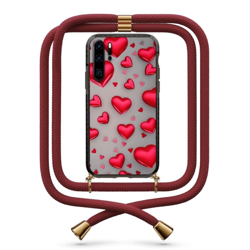 Hearts θήκη με κορδόνι & σχέδιο 9913 για Huawei P30 Pro