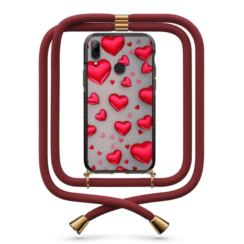 Hearts θήκη με κορδόνι & σχέδιο 9913 για Honor 10 Lite