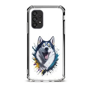 Wolf θήκη διάφανη & σχέδιο  d1021 γιά Galaxy A53