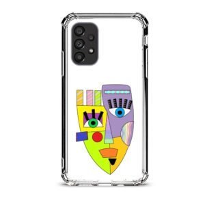 Shape face θήκη διάφανη & σχέδιο  d1027 γιά Galaxy A53