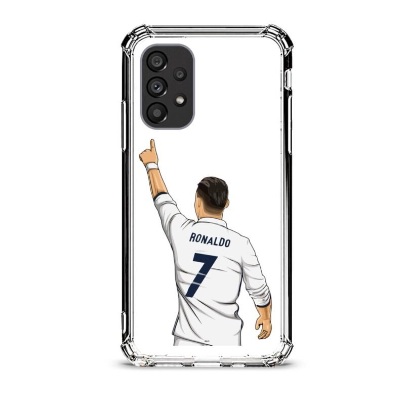 Ronaldo θήκη διάφανη & σχέδιο  d1047 γιά Galaxy A53