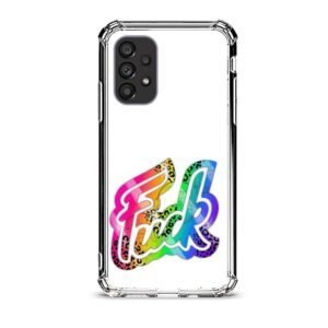 F*ck θήκη διάφανη & σχέδιο  d1054 γιά Galaxy A53