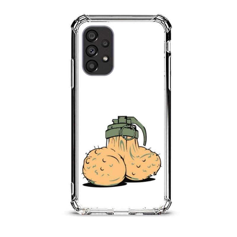 Bomb θήκη διάφανη & σχέδιο  d1056 γιά Galaxy A53