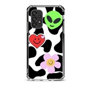 Smiley faces θήκη διάφανη & σχέδιο  d1073 γιά Galaxy A53