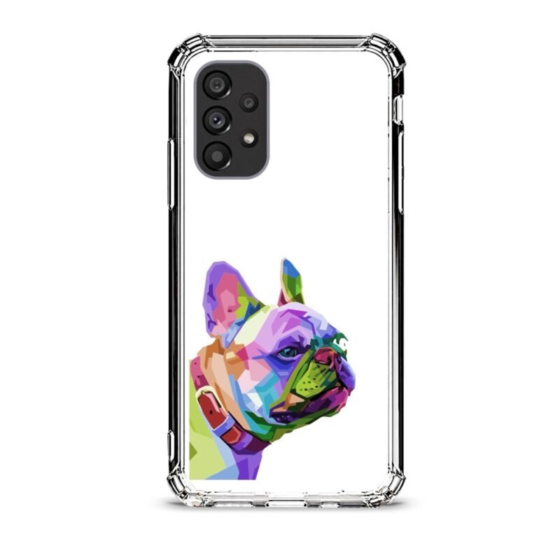 Cute pug θήκη διάφανη & σχέδιο  d1078 γιά Galaxy A53