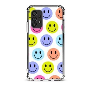 Smiley faces θήκη διάφανη & σχέδιο  d1088 γιά Galaxy A53