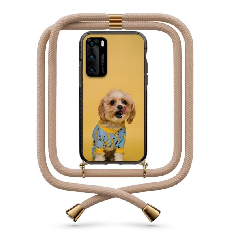 Dressed dog θήκη με κορδόνι & σχέδιο 9914 για Huawei P40