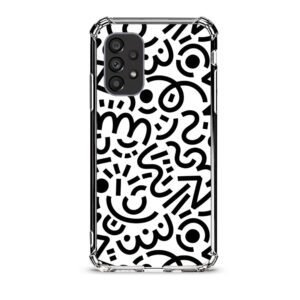 Abstract pattern θήκη διάφανη & σχέδιο  d1101 γιά Galaxy A53