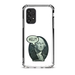 Washington help θήκη διάφανη & σχέδιο  d1112 γιά Galaxy A53