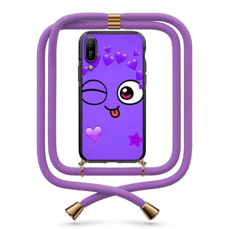 Cocky face θήκη με κορδόνι & σχέδιο 9843 για Huawei Y6 2019