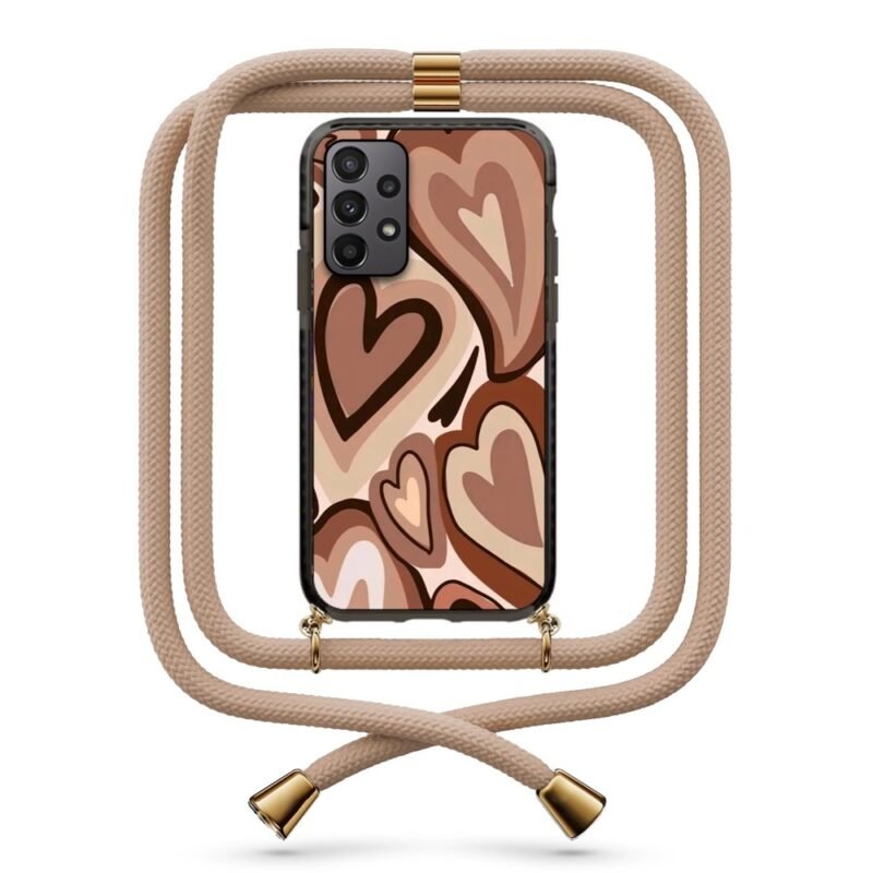 Hearts θήκη με κορδόνι & σχέδιο 9915 για Galaxy A23