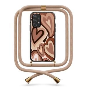 Hearts θήκη με κορδόνι & σχέδιο 9915 για  Galaxy A72